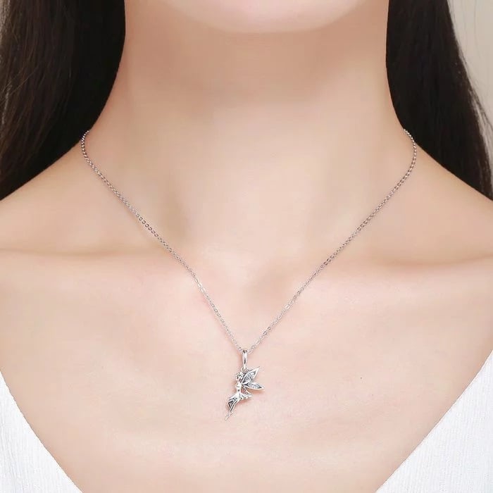Talisman Argint 925, Charm compatibil Pandora – TinkerBell, Bijuterii Nadiela [5]