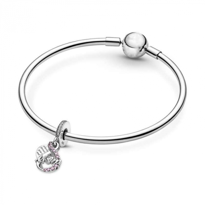Bijuterii Nadiela, Talisman Argint 925, compatibil Pandora – Iubire pentru Mama [5]