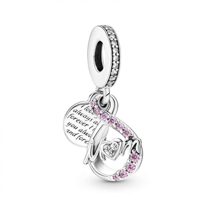 Bijuterii Nadiela, Talisman Argint 925, compatibil Pandora – Iubire pentru Mama [2]