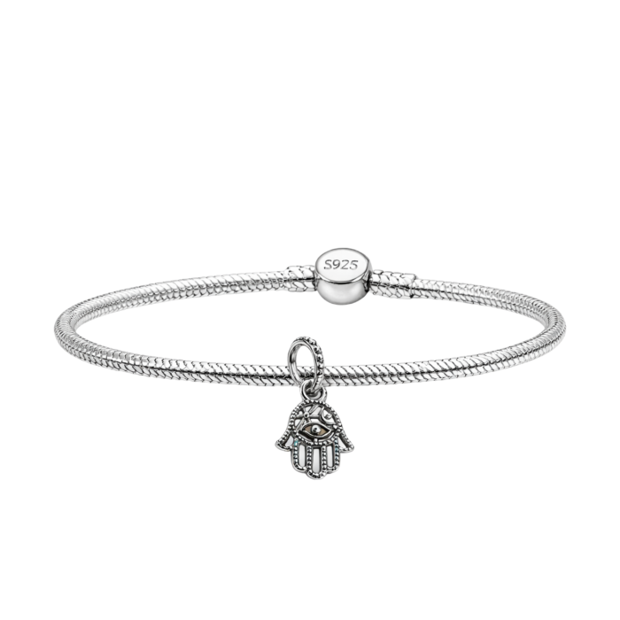 Nadiela Talisman Argint 925, compatibil Pandora – Positive vibes [4]