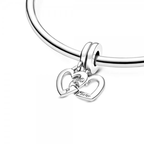 Talisman Argint 925, compatibil Pandora – Sis and Sister [4]