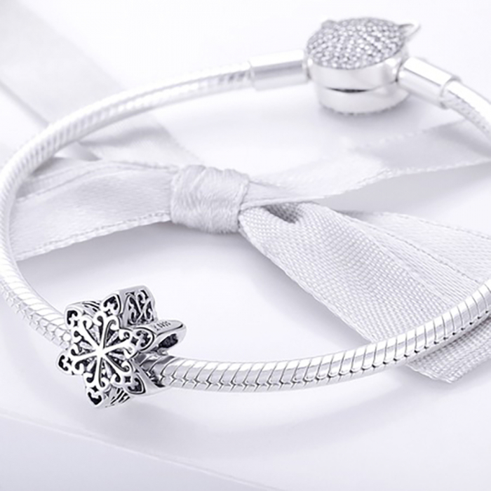 Bijuterii Nadiela Talisman Argint 925, compatibil Pandora – Fulg de zapada [2]