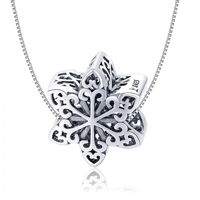 Bijuterii Nadiela Talisman Argint 925, compatibil Pandora – Fulg de zapada [3]