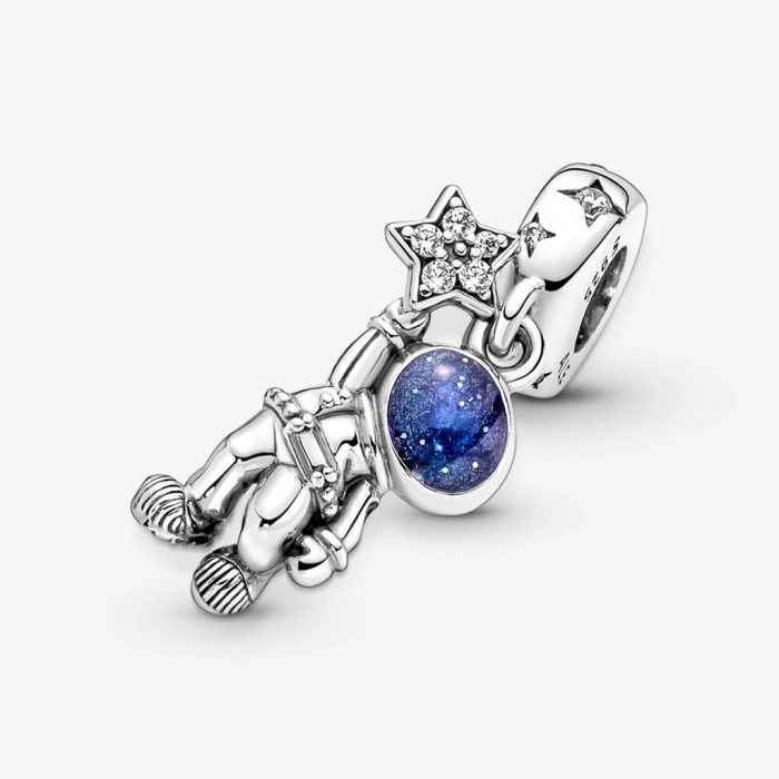 Talisman Argint 925, Charm compatibil Pandora – To The Moon and Back, Bijuterii Nadiela [5]