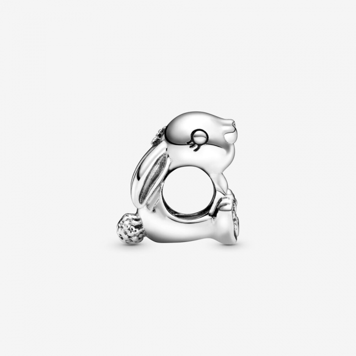 Talisman Argint 925, Charm compatibil Pandora – Easter Bunny, Bijuterii Nadiela [3]