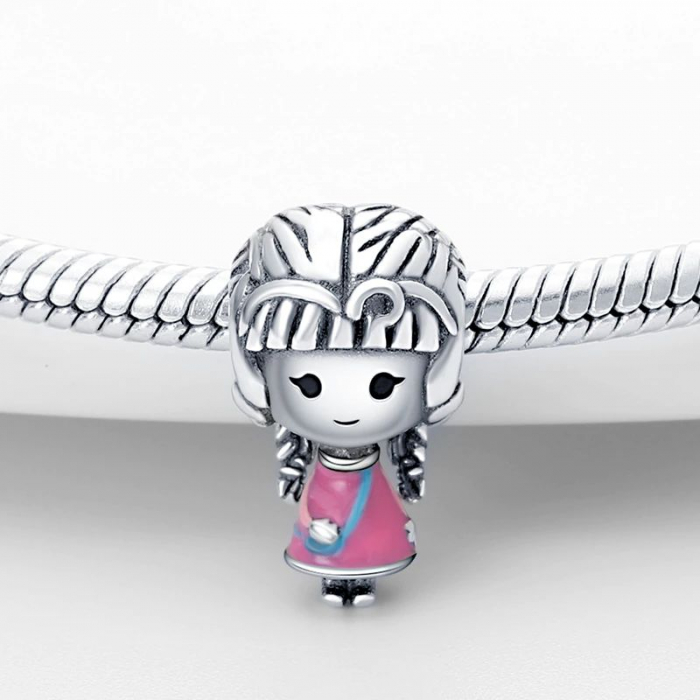 Talisman Argint 925, Charm compatibil Pandora – Fetita dulce, Bijuterii Nadiela [2]