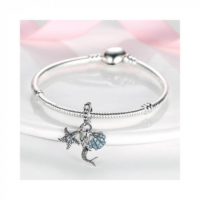 Talisman Argint 925, Charm compatibil Pandora – Magic of the sea, Bijuterii Nadiela [2]