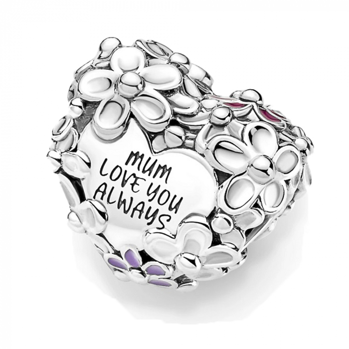 Talisman Argint 925, Charm compatibil Pandora – Mom Love you Always, Bijuterii Nadiela [3]