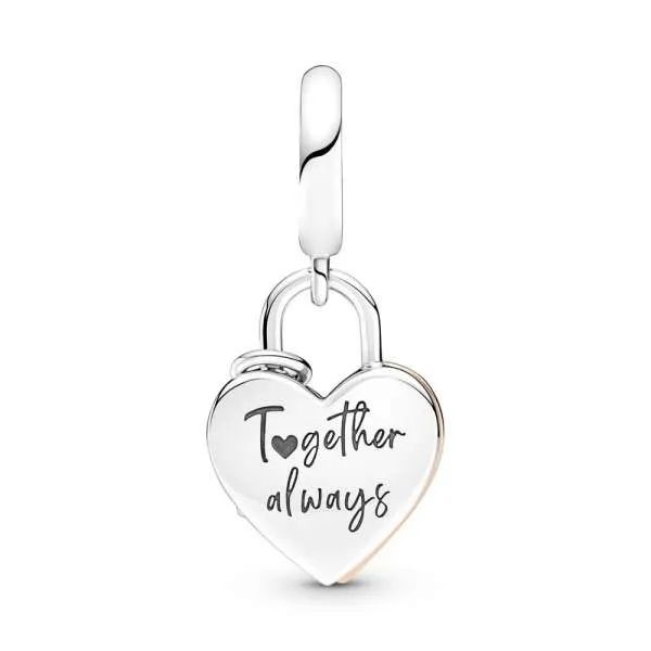 Talisman Argint 925, Charm compatibil Pandora – Inima prizoniera, Bijuterii Nadiela [2]