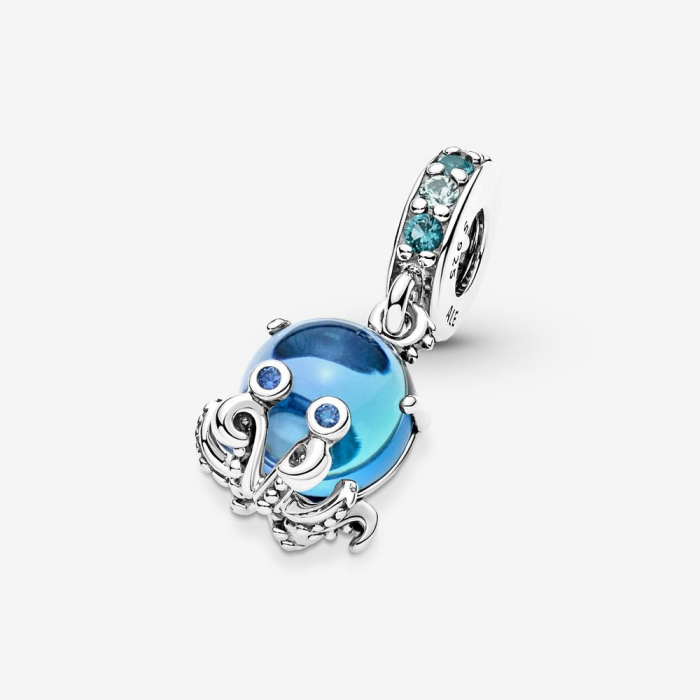 Talisman Argint 925, Charm compatibil Pandora – Ocean Octopus, Bijuterii Nadiela [6]