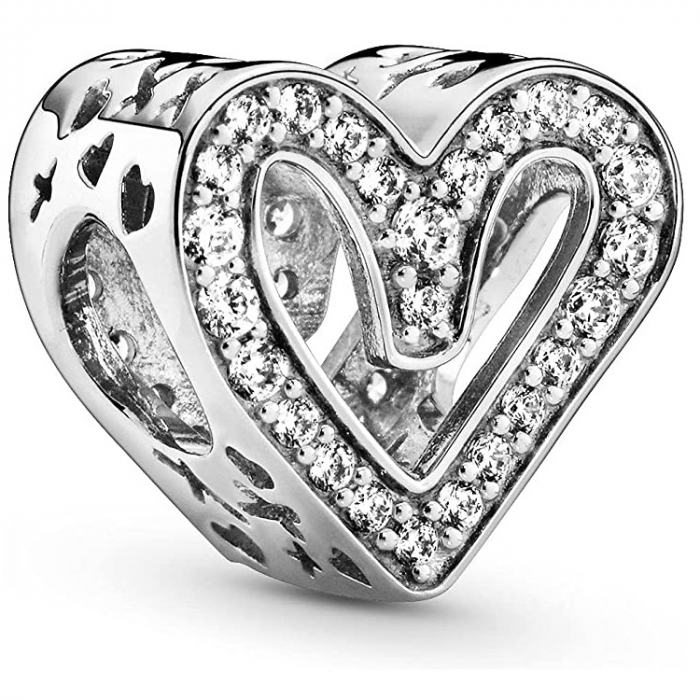 Talisman Argint 925, Charm compatibil Pandora – Sweet heart for you, Bijuterii Nadiela [3]