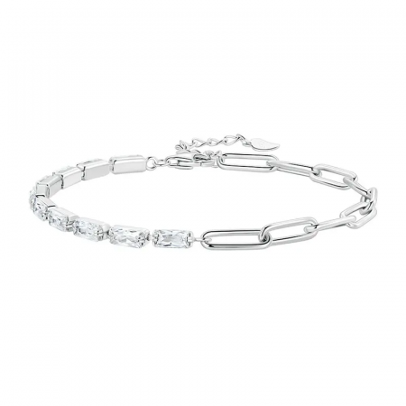 Bratari - Bratara din Argint 925 reglabila 16 - 20 cm – Diamond Chain, Bijuterii Nadiela