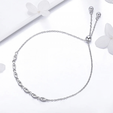 Bratara din Argint 925 reglabila 17 - 20 cm – Charming [1]
