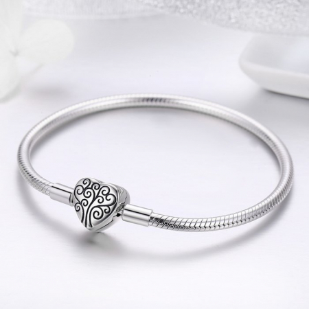 Bratara pentru talismane compatibile Pandora din Argint 925 – Love Story [1]