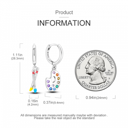 Cercei Argint 925 – Pictura [4]