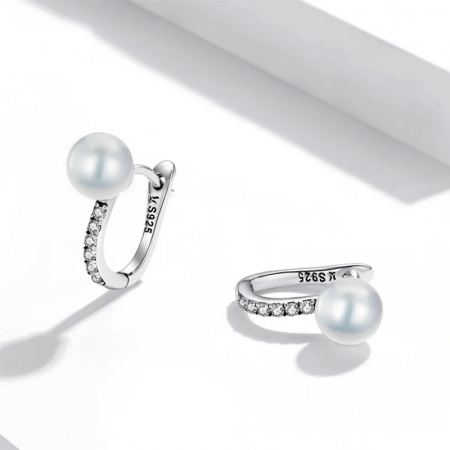 Cercei Argint 925 – Perle Argintii, Bijuterii Nadiela [2]