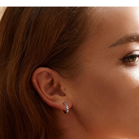 Cercei Argint 925 – Inimi Curcubeu, Bijuterii Nadiela [3]