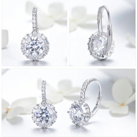 Cercei Argint 925 – Diamond Cut, Bijuterii Nadiela [1]