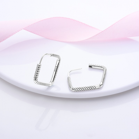 Cercei Argint 925 – Romb [1]