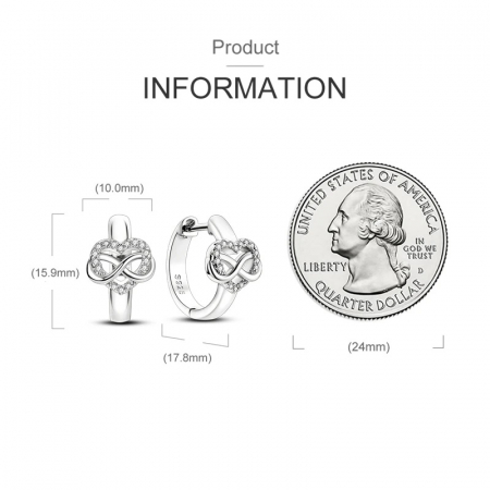 Cercei Argint 925 – Infinite love [3]