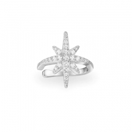 Cercei - Cercei clips, Shiny Star Clips Bijuterii Nadiela