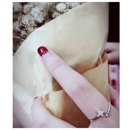 Inel din Argint 925 reglabil – Stars, Bijuterii Nadiela [4]