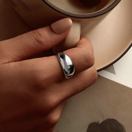 Inel reglabil din Argint 925 - Statement ring [2]