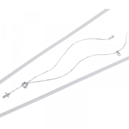 Lantisor din argint 925 - Dragoste si Credinta [7]