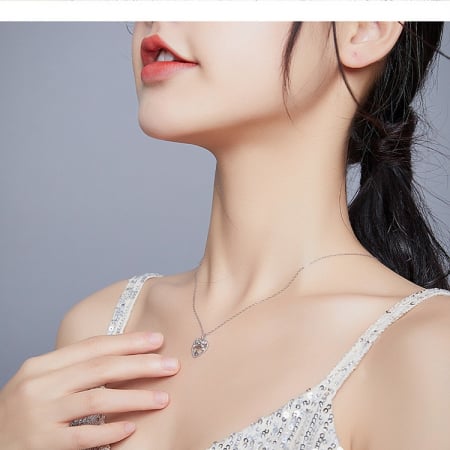 Bijuterii Nadiela, Lantisor din argint 925 - Copacul iubirii [6]