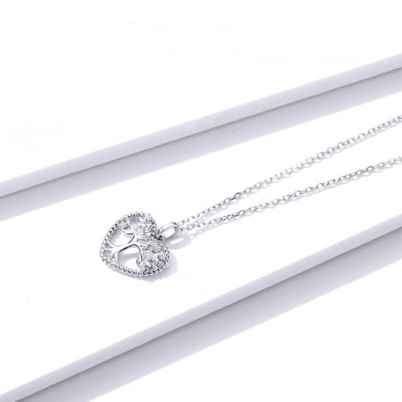 Bijuterii Nadiela, Lantisor din argint 925 - Copacul iubirii [1]