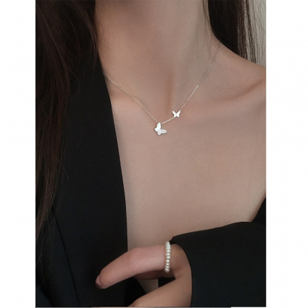 Bijuterii Nadiela, Lantisor din argint 925 - Fluturasi [3]