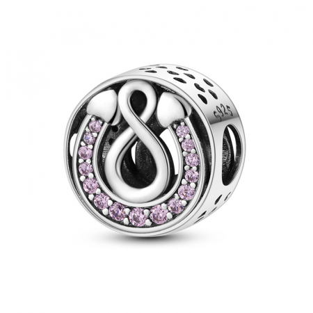 Talismane - Talisman Argint 925, Charm compatibil Pandora – Horseshoe, Bijuterii Nadiela