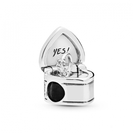 Talismane cu teme - Talisman Argint 925, Charm compatibil Pandora – Cerere in casatorie