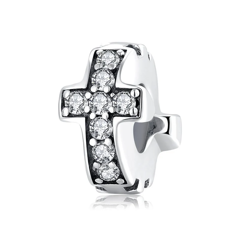 Talisman Argint 925, Charm compatibil Pandora – Faith, Bijuterii Nadiela [1]