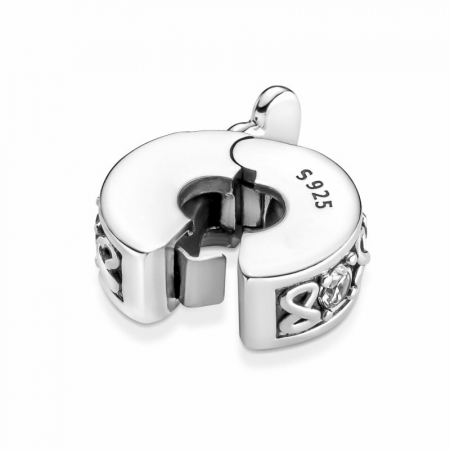 Clips pentru Bratari Pandora din Argint 925 – Always and forever, Bijuterii Nadiela [4]