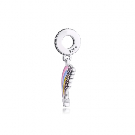 Talisman Argint 925, Charm compatibil Pandora – Curcubeul, Bijuterii Nadiela [1]