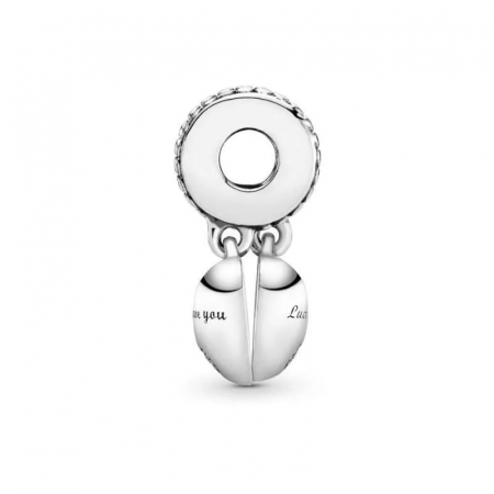 Talisman Argint 925, Charm compatibil Pandora – Norocos sa te am , Bijuterii Nadiela [2]