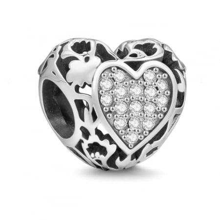Talismane - Talisman Argint 925, Charm compatibil Pandora – We belong together , Bijuterii Nadiela