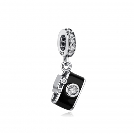 Talismane cu zirconiu - Talisman Argint 925, Charm compatibil Pandora – Capture Life, Bijuterii Nadiela