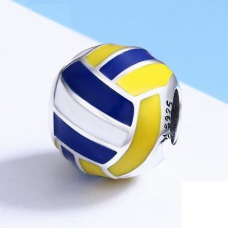 Talisman Argint 925, Charm compatibil Pandora – Volley Ball, Bijuterii Nadiela [2]
