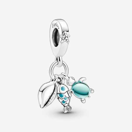 Talisman Argint 925, Charm compatibil Pandora – Remember the sea, Bijuterii Nadiela [1]