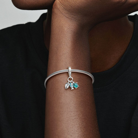 Talisman Argint 925, Charm compatibil Pandora – Remember the sea, Bijuterii Nadiela [6]