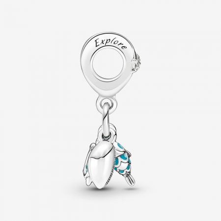 Talisman Argint 925, Charm compatibil Pandora – Remember the sea, Bijuterii Nadiela [3]