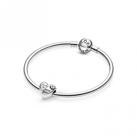 Talisman Argint 925, Charm compatibil Pandora – Lucky to have you mom, Bijuterii Nadiela [3]