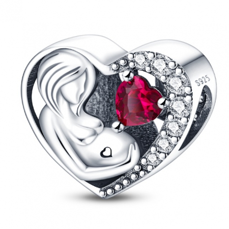 Bijuterii Mama Fiica - Talisman Argint 925, Charm compatibil Pandora – Ingerul meu , Bijuterii Nadiela