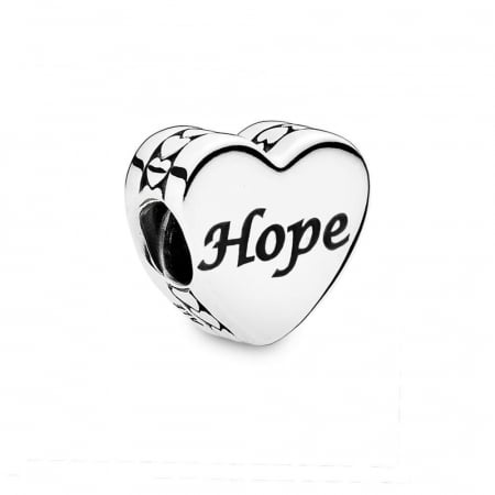 Talismane cu teme - Talisman Argint 925, Charm compatibil Pandora – Hope, Bijuterii Nadiela