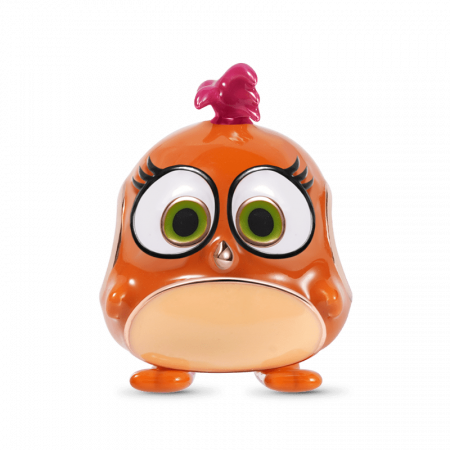 Talismane cu animale - Talisman Argint 925, Charm compatibil Pandora – Orange Angry Birds, Bijuterii Nadiela
