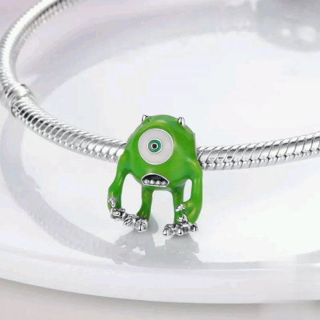 Talisman Argint 925, Charm compatibil Pandora – Mike Monsters Inc, Bijuterii Nadiela [1]