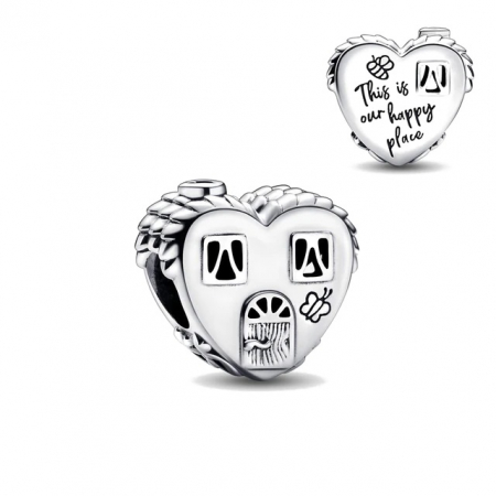 Talisman Argint 925, Charm compatibil Pandora – Our Happy Place, Bijuterii Nadiela [0]