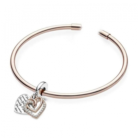 Talisman Argint 925, Charm compatibil Pandora – I Love You Unconditionally, Bijuterii Nadiela [4]
